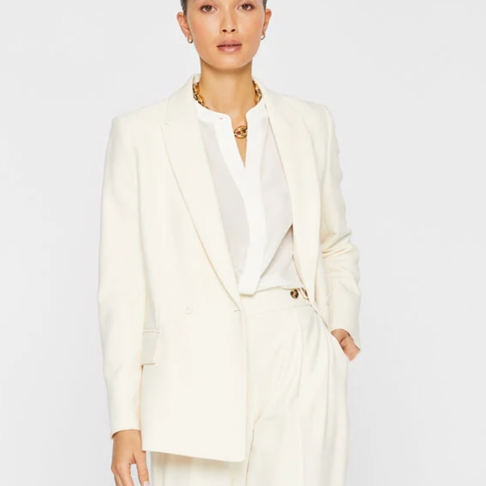 Club Monaco Double Breasted Blazer
